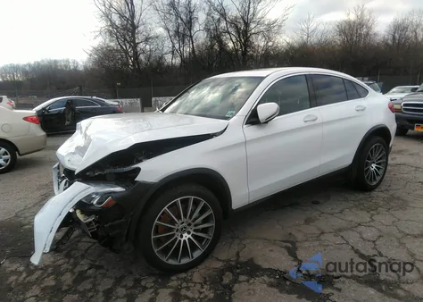 2019 Mercedes-Benz Glc 300 Coupe z USA, uszkodzony, nr VIN WDC0J4KBXKF542915